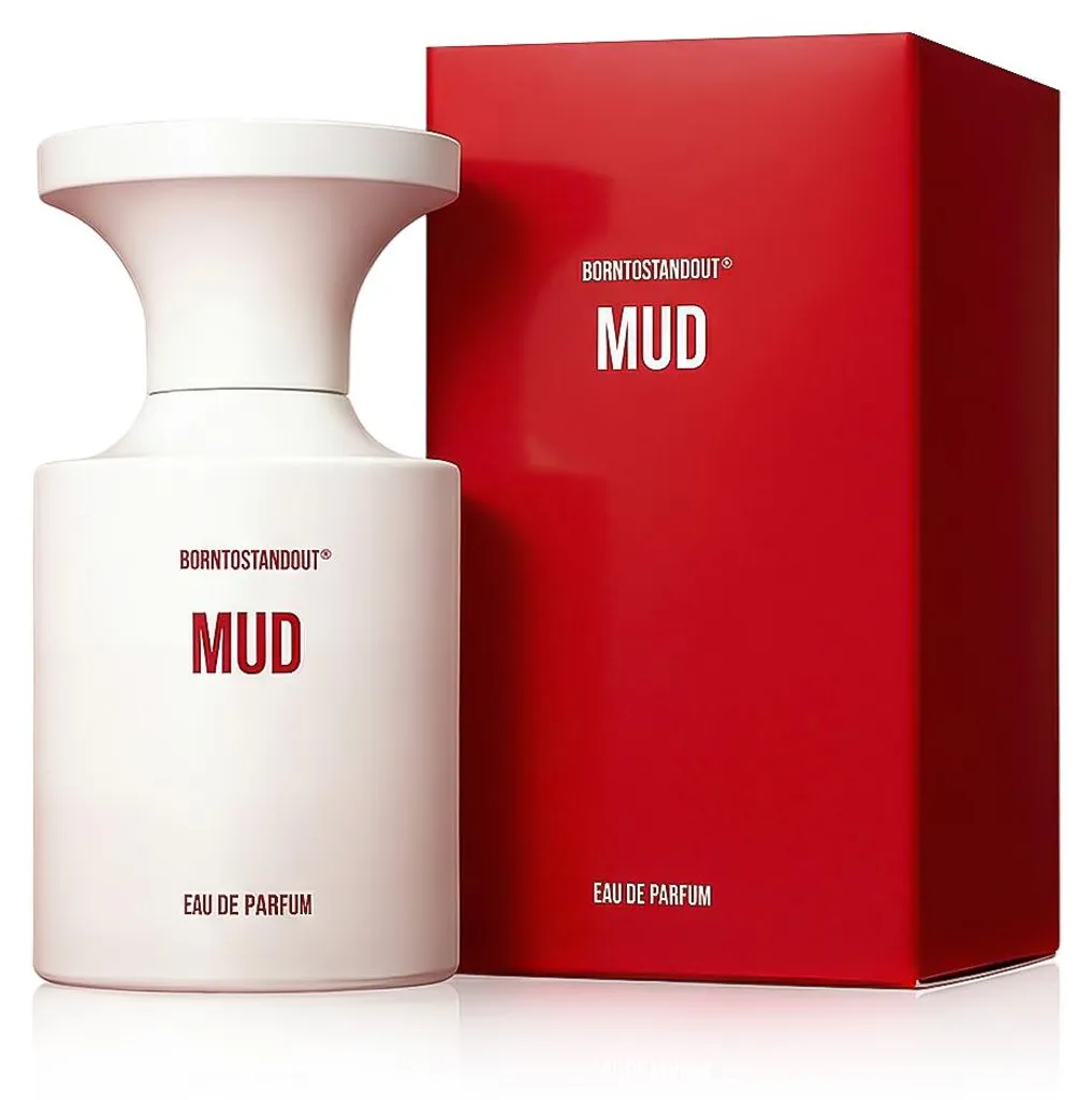 Eau de Parfum Unisexe MUD BORNTOSTANDOUT 50ml - Fragrance Boisée Intense