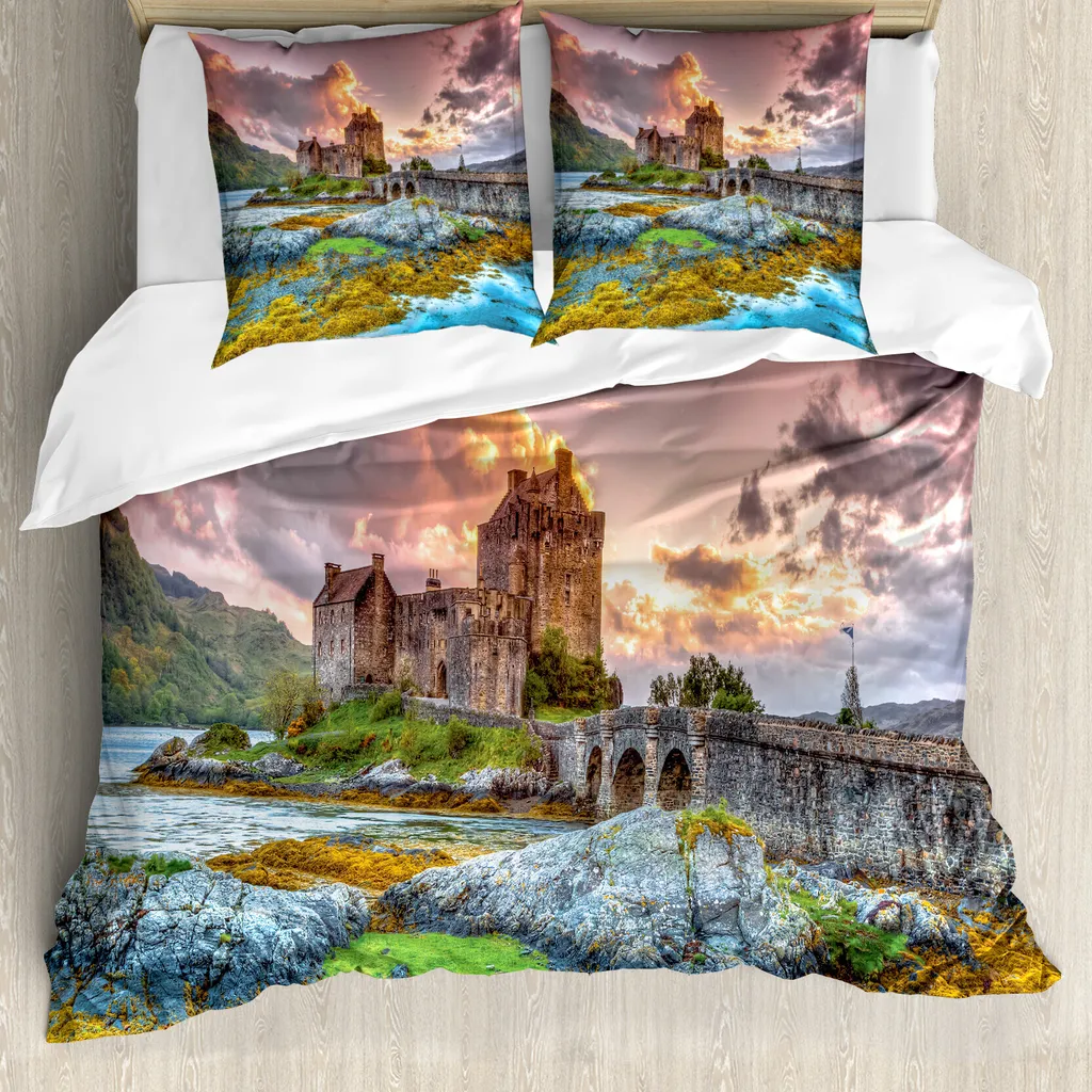 Copripiumino ABAKUHAUS 200x200 Antiacaro - Princess Dream Castle