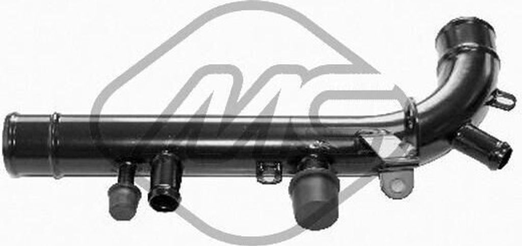 Metalcaucho 03179 Kühlmittelrohrleitung Kühlerschlauch für OPEL Corsa B Schrägheck (S93) Astra F CC (T92) Astra F Caravan (T92) Corsa A CC (S83)