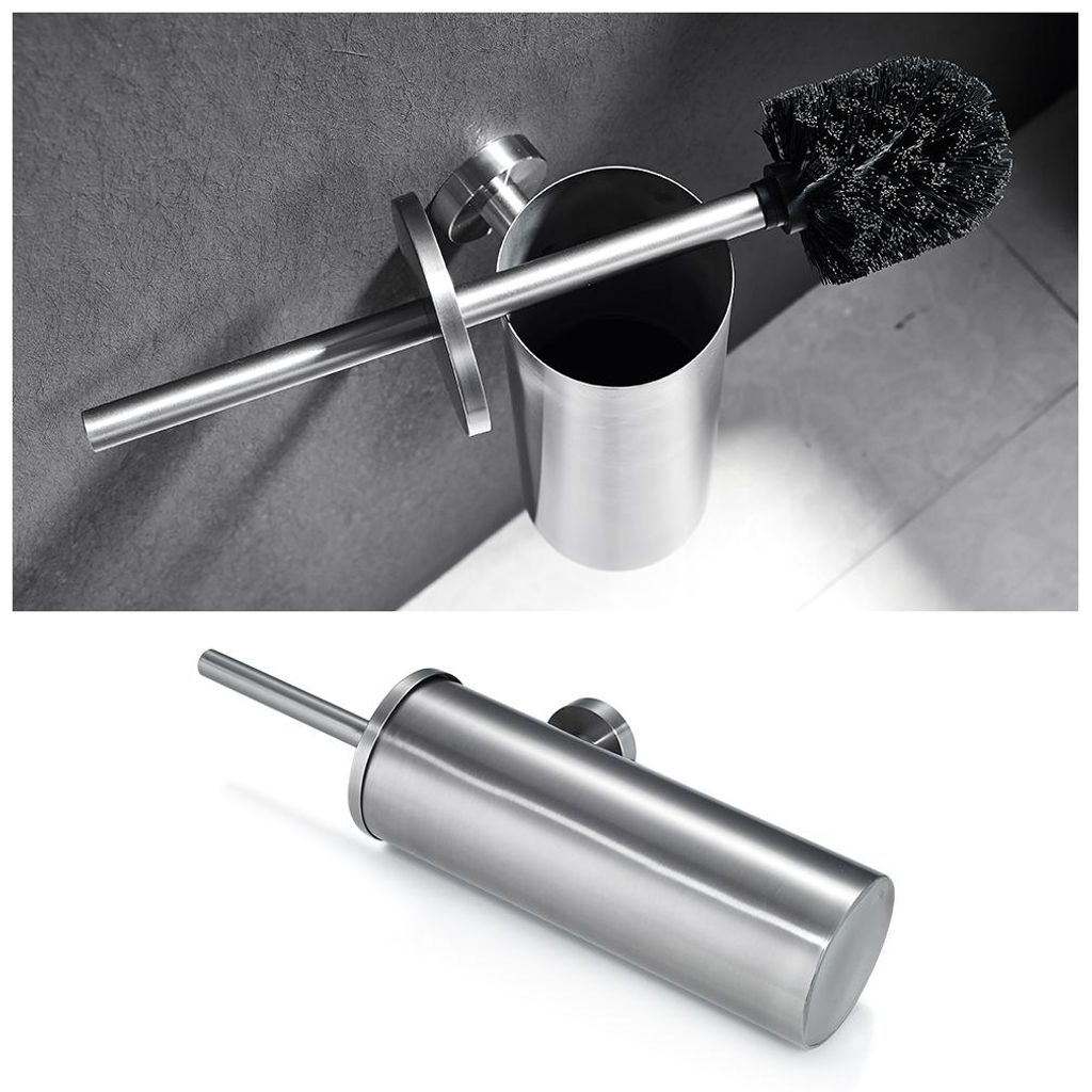 WC-Bürste Auralum Edelstahl Toilettenbürste, Wandmontage Produktbild 