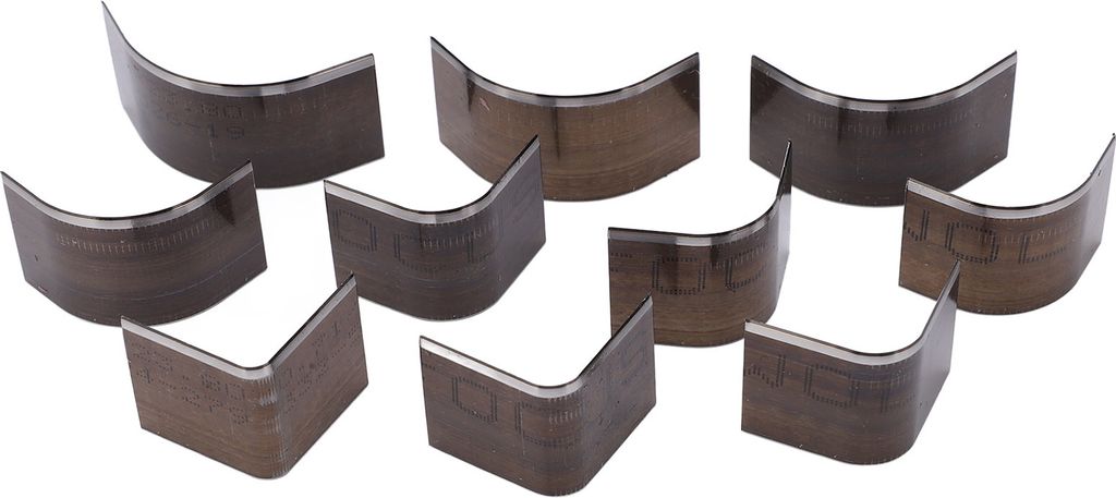 10-teiliges Lederstanzen-Set mit R-Winkel & Bogenform, hochfester Kohlenstoffstahl, verschleißfest & hart, tragbare Lochstanzen für Lederbearbeitung