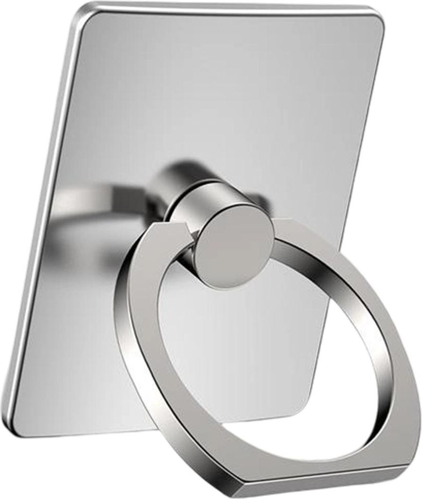 Handyhalter/Fingerhalter - Universalring für Handy (Silber) Silber