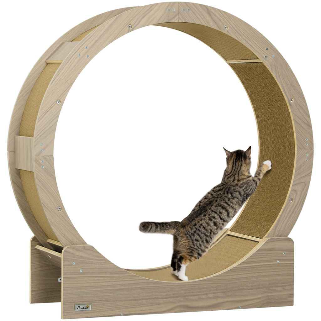 Roue d'exercice pour chat PawHut, 91 cm, avec frein, Image du produit 