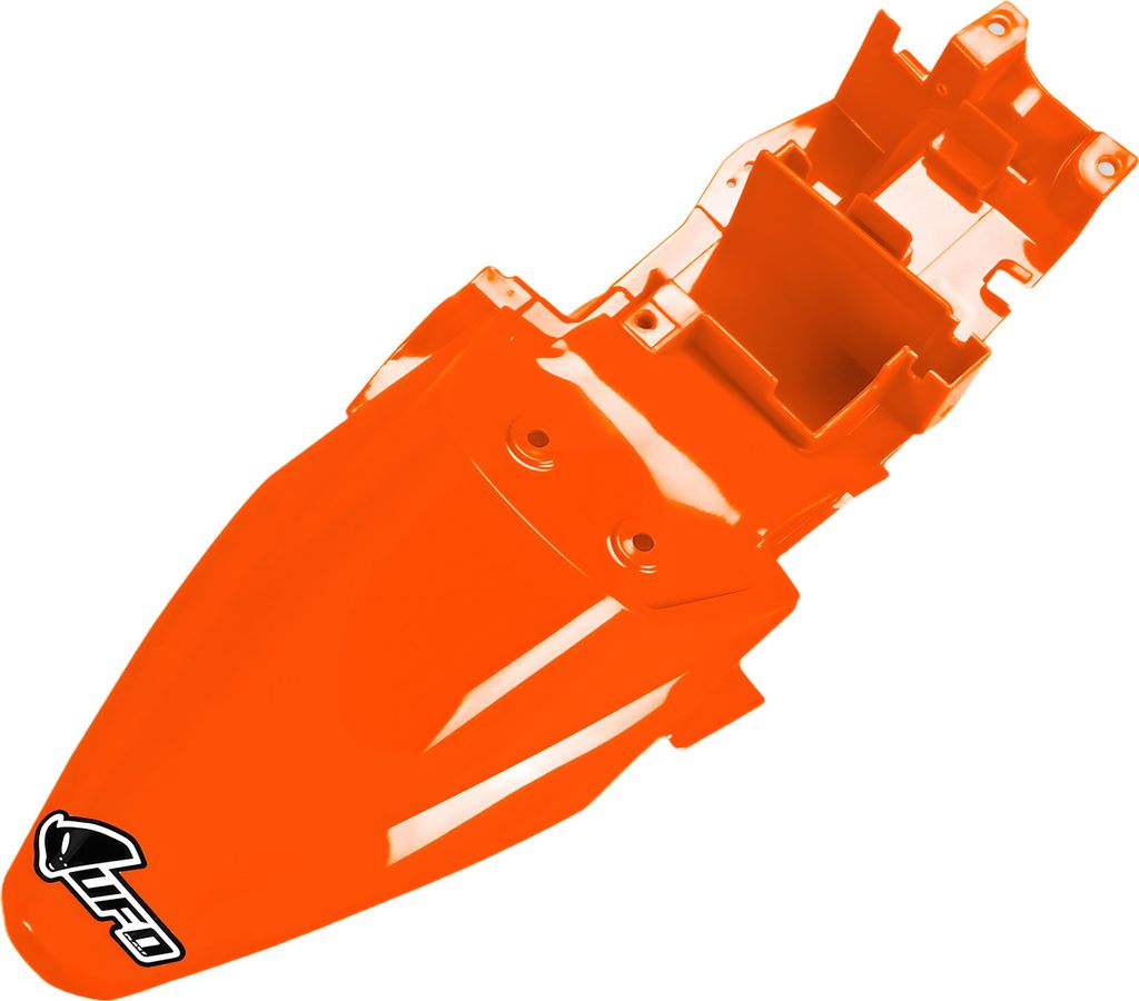Kotflügelverkleidung UFO PLAST Abdeckung Schutzblech hinten, Farbe:neonorange