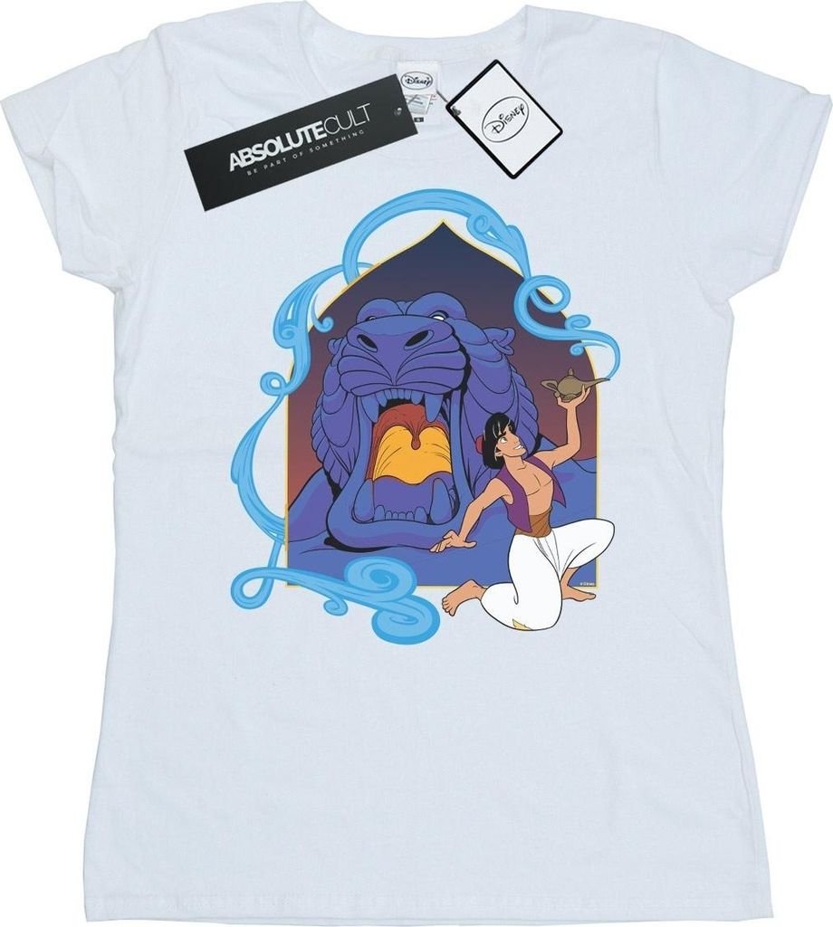 Disney - "Cave Of Wonders" T-Shirt für Damen BI15474 (XXL) (Weiß)