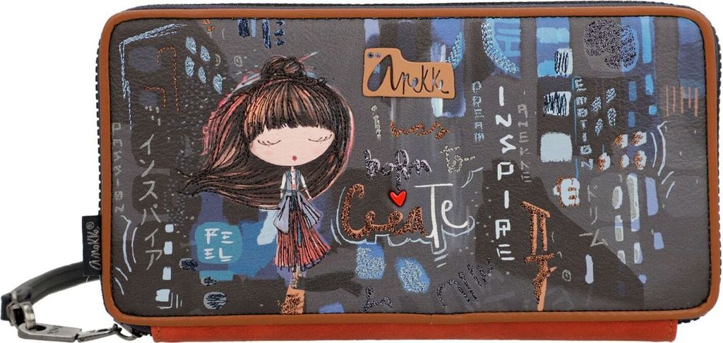Anekke portafoglio Contemporary RFID Passport Wallet Immagine del prodotto 