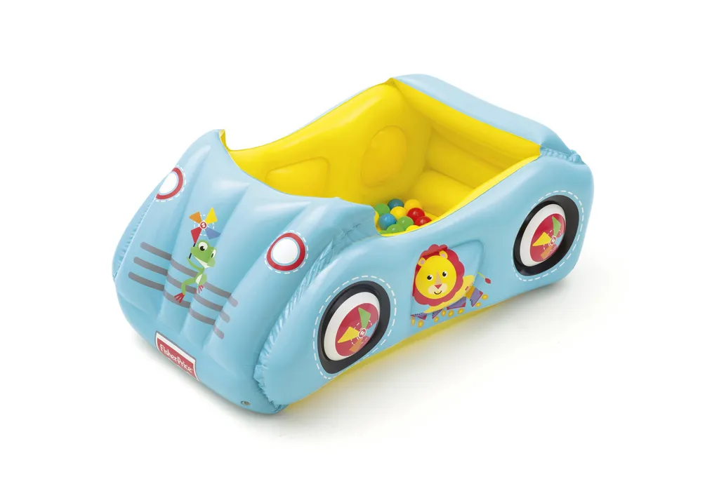 Jouet d'éveil piscine à balles voiture pour chambre d'enfant 119x79 cm