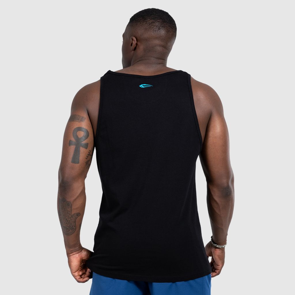 SMILODOX Herren Tanktop Marcelo - Ärmelloses Muskelshirt 100% Baumwolle Mit Brusttasche