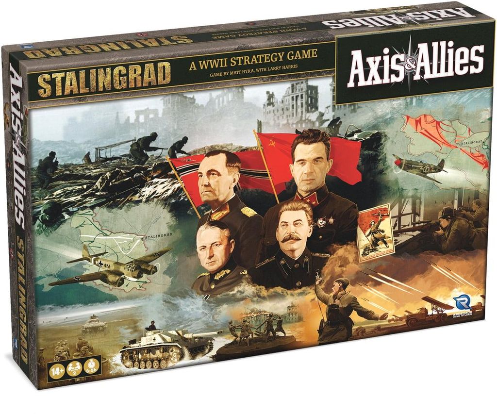 Axis & Allies: Stalingrad – Strategiespel voor 2 spelers, Productafbeelding 