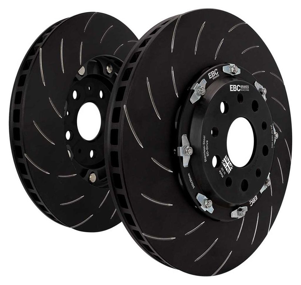 EBC Turbo Groove Disc Sportbremsscheibe (2-teilig) EBC123851 für Cadillac CTS STS-V vorne