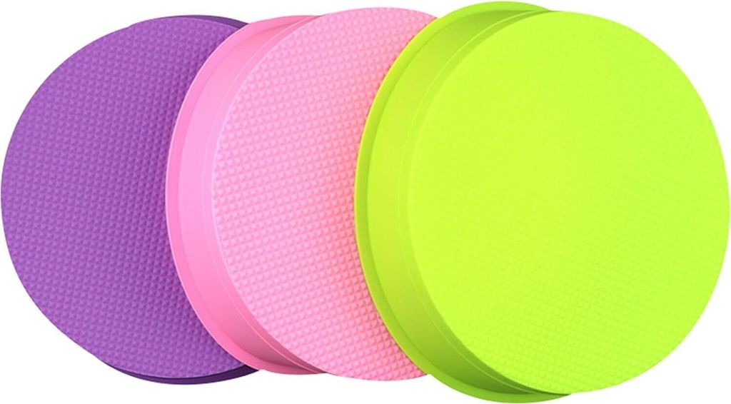 3 Stück Rund Silikon Kuchenform Set Tortenboden Backform Silikon Backform Rund 25 cm Tortenbackform BPA Frei Antihaft Backformen für Schichtkuche...