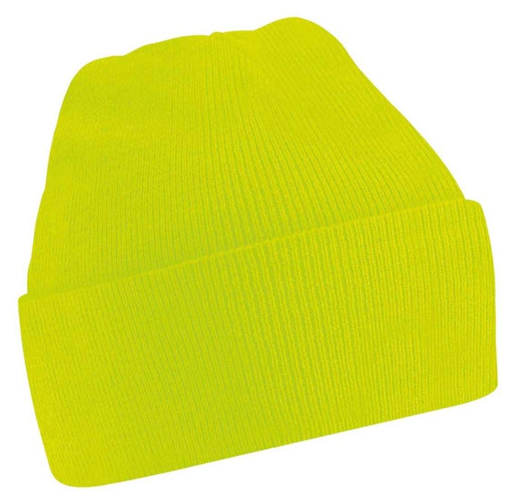 Beechfield - "Original" Mütze Mit Bündchen für Kinder PC7035 (Einheitsgröße) (Fluoreszierendes Gelb)