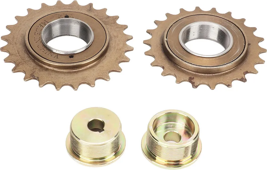 Adaptateur roue libre vélo robuste 22T 24T pour montage gauche-droite