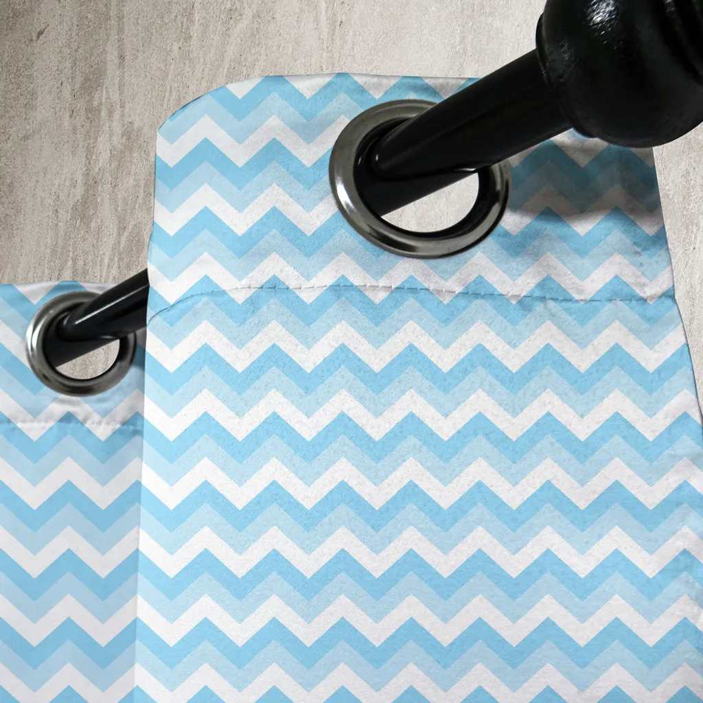 Tenda Mare Acquamarina ABAKUHAUS | Design Zigzag per Soggiorno - 3