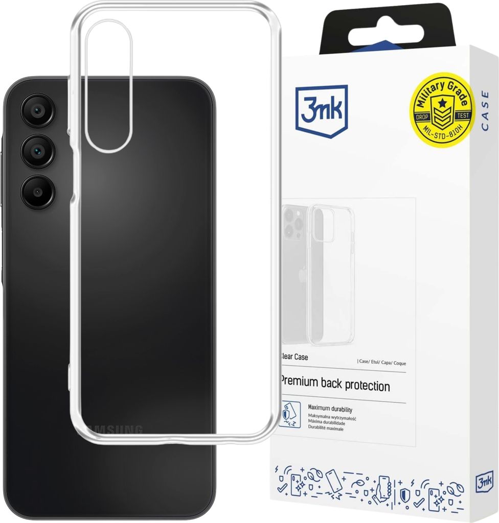 Samsung Galaxy A15 5G transparente Handyhülle - 3mk Clear Case
