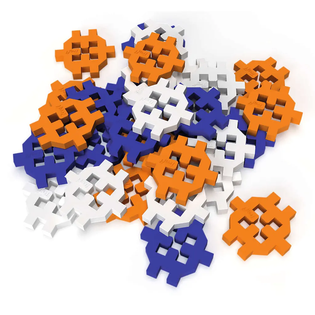 Trefl Connect Pocket 35 Adi 61981 : Blocs de Construction Emboîtables