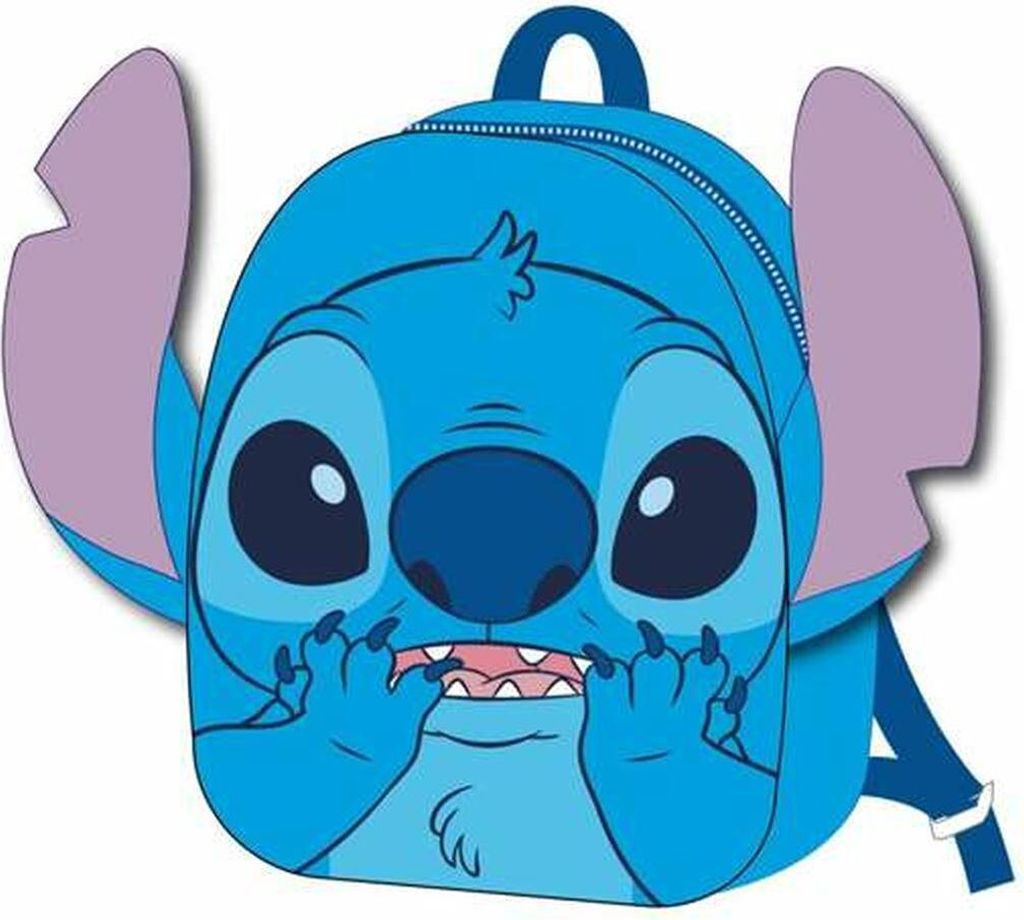 Mochila para preescolar de Disney Stitch, suave y de felpa, Imagen del producto 