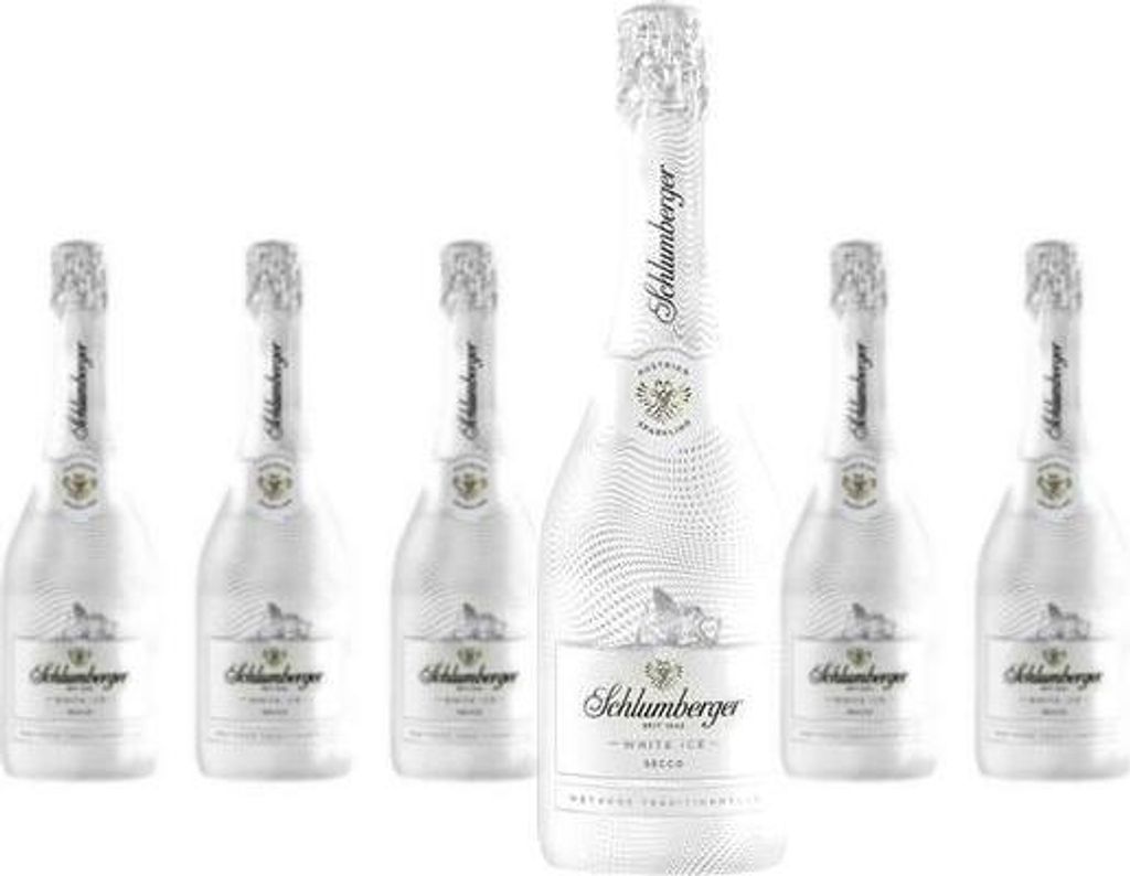6 x Schlumberger Sektkellerei Schlumberger White Ice Secco Produktbild 
