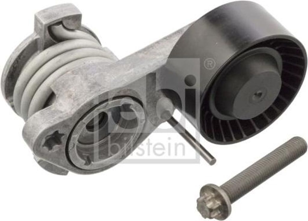 FEBI BILSTEIN 102373 Riemenspanner, Keilrippenriemen OE 11287582761 kompatibel mit 5er F10, 5er F11, 7er F01, X3, Focus, L200, Cima, Kangoo