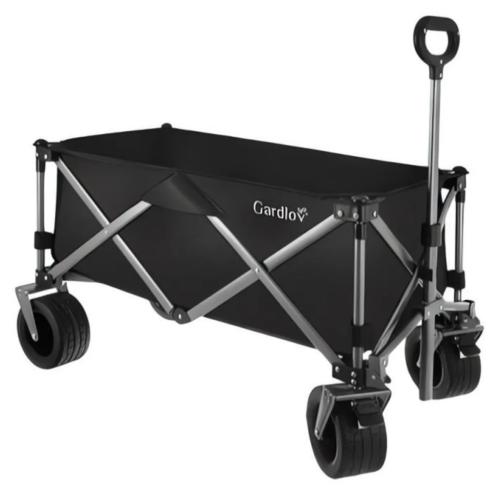 Chariot de Jardin Gardlov 87x46x70cm : Chariot de Transport Robuste