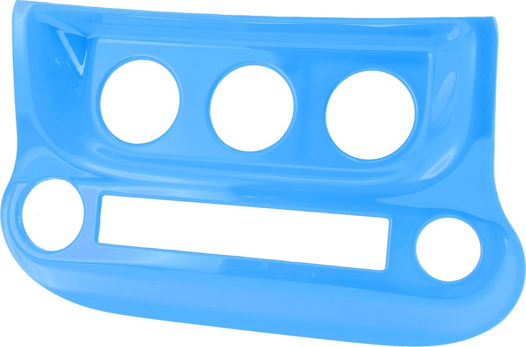 1 Stk. Konsole AC Schaltertaste Steuerabdeckung fš¹r Jeep Wrangler JK JKU 2011-2017 A/C Klimaanlagen-Panelabdeckung Trim ABS Hellblau