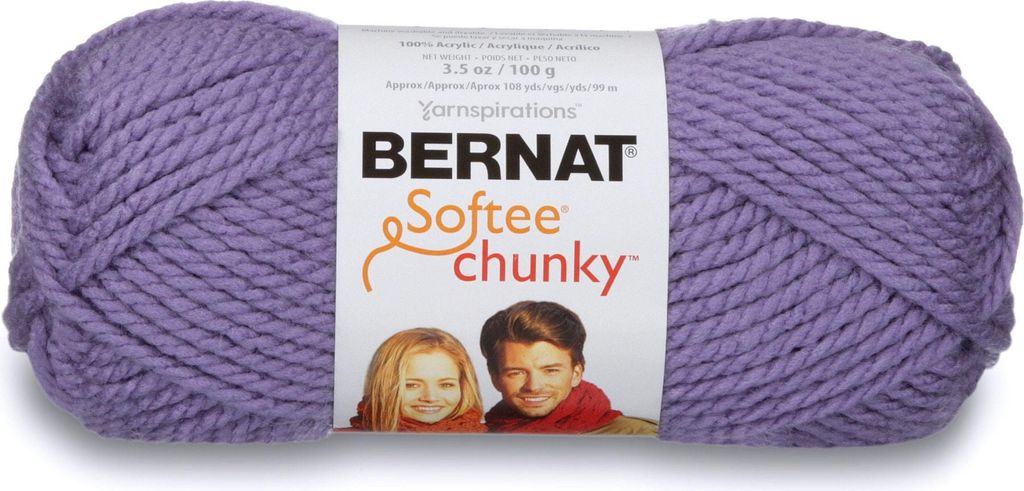 Bernat® Softee® Chunky™ Garn /80G #6 Super Bulky Produktbild 