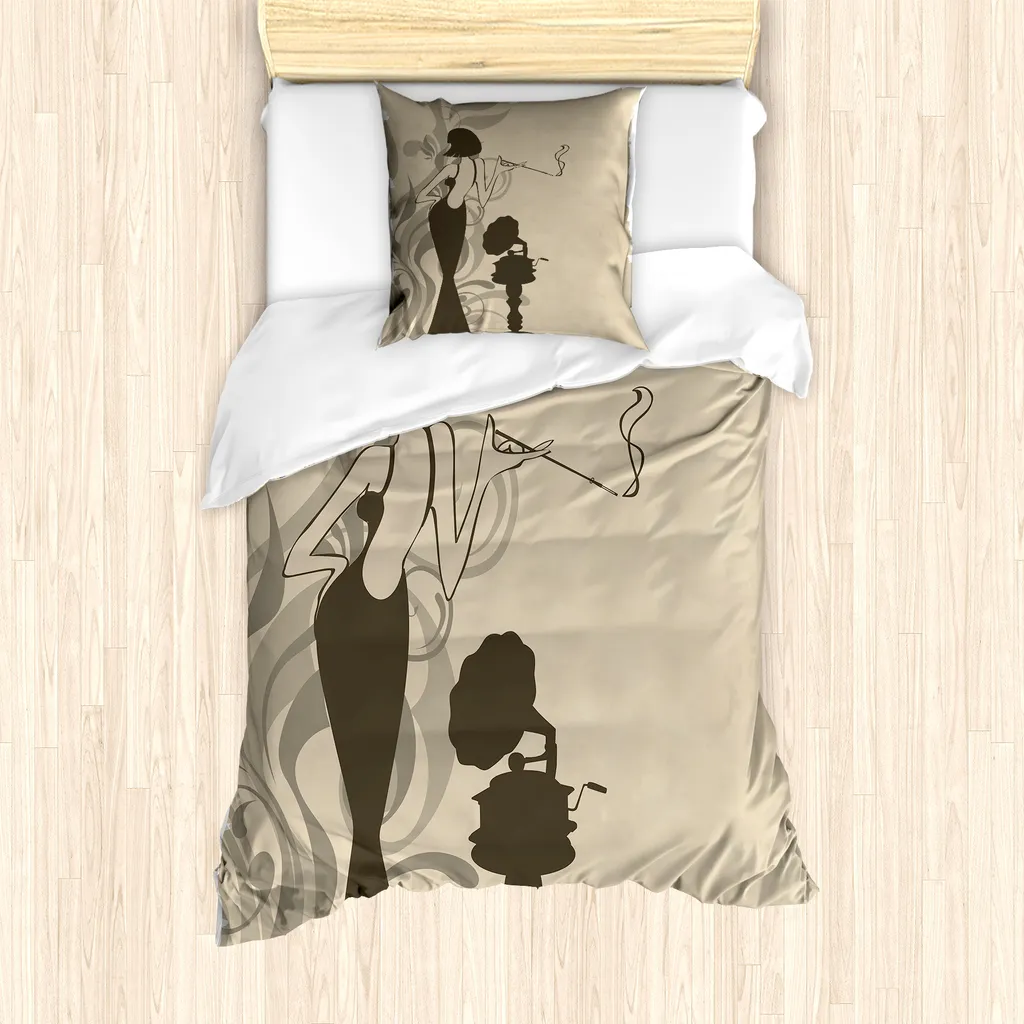 Set Letto Singolo ABAKUHAUS 135x200 Microfibra Anallergica