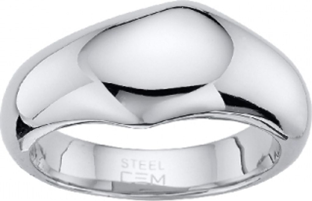CEM 4-201283-001 ST5-504 Damen Ring Edelstahl Größe 54 Produktbild 