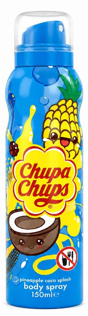 Chupa Chups Body Spray Pineapple Coco Splash 150 ml Produktbild 