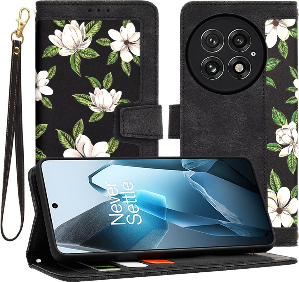 Techsuit FlipCraft Book Wallet Klapphülle mit Kabel für Produktbild 