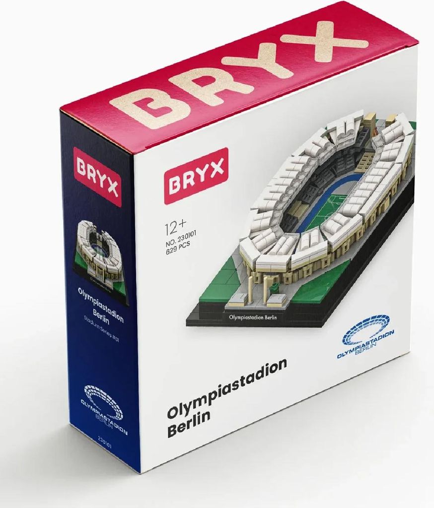BRYX Olympiastadion Berlin Stadion Modell Klemmbausteine Fußball 629 Teile
