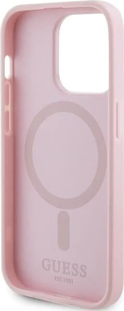 Recensione Cover Guess iPhone 13 Pro MagSafe Rosa Saffiano - 7