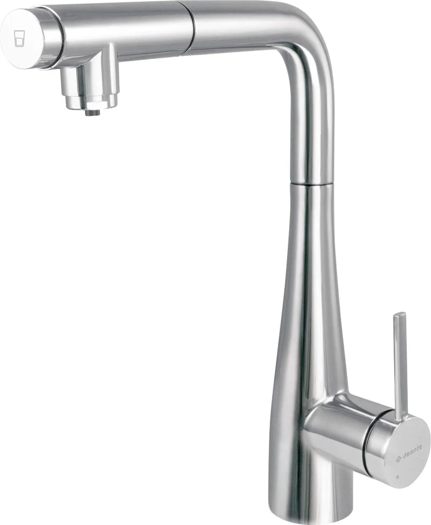 Robinet cuisine douchette avec raccord filtre eau pour évier moderne