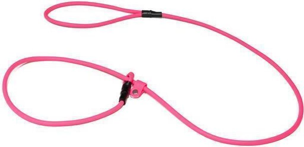 Mystique Biothane Moxonleine 6mm neon pink 180cm