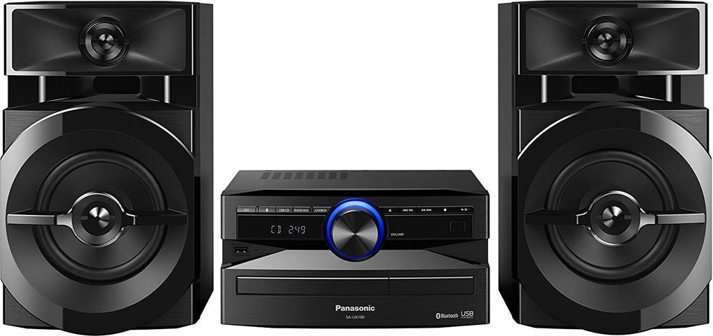 Panasonic SC-UX100E-K, Domácí mini audio systém, Černá, Obrázek produktu 