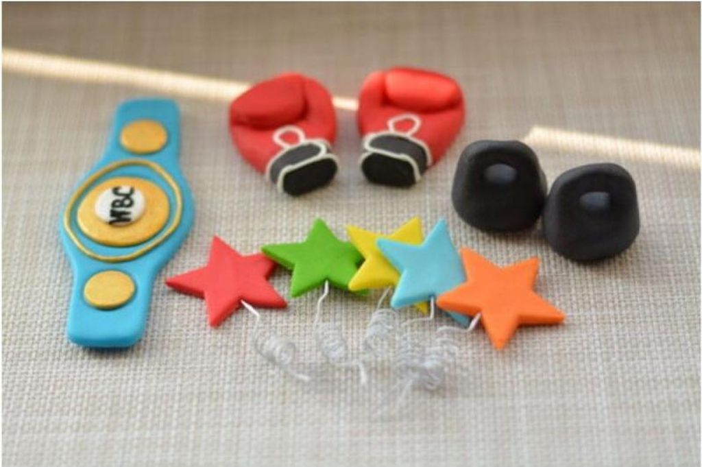 Boxer-Zuckerfiguren-Set - K Dekor Produktbild 