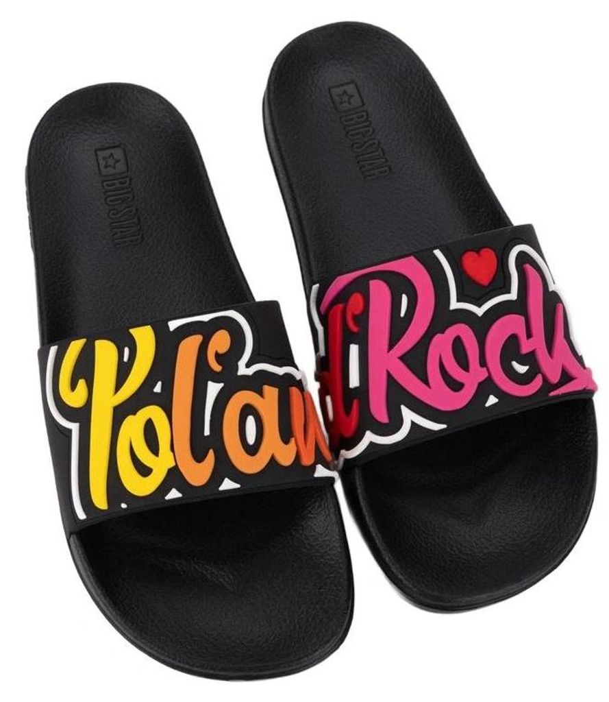 Flip Flops Pol'and'Rock Festival X Big Star SS174508 Schwarz 44