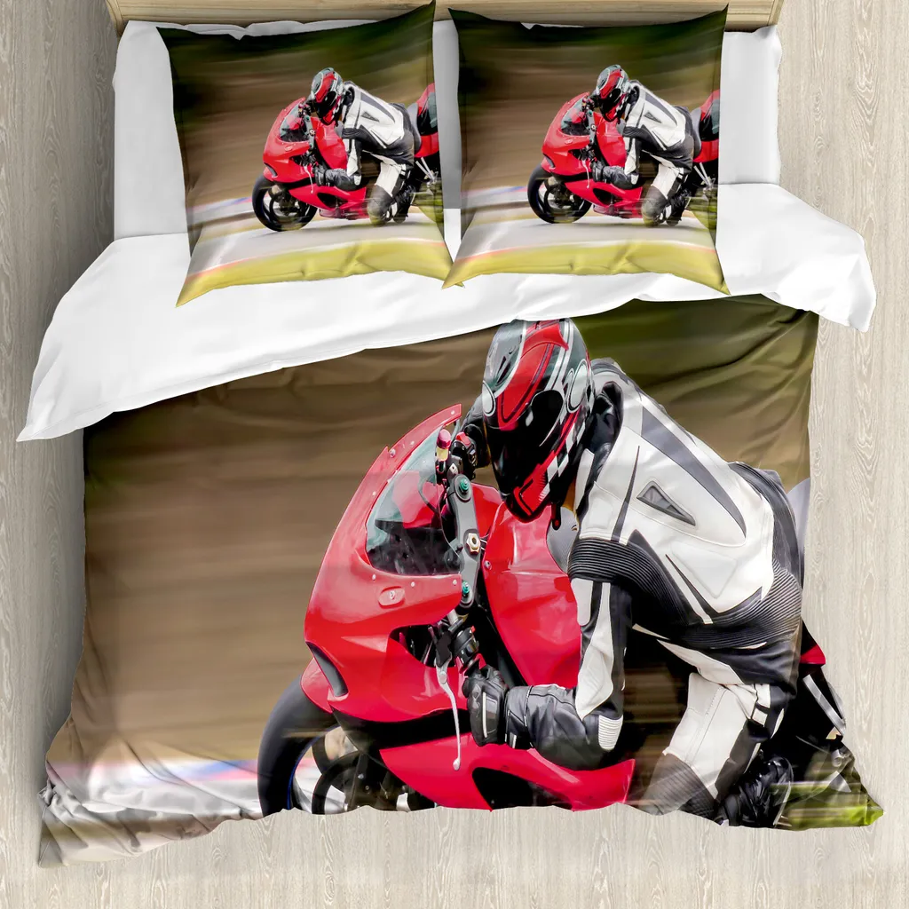 Sogno Racing: Copripiumino Moto 200x200 ABAKUHAUS Antiacaro