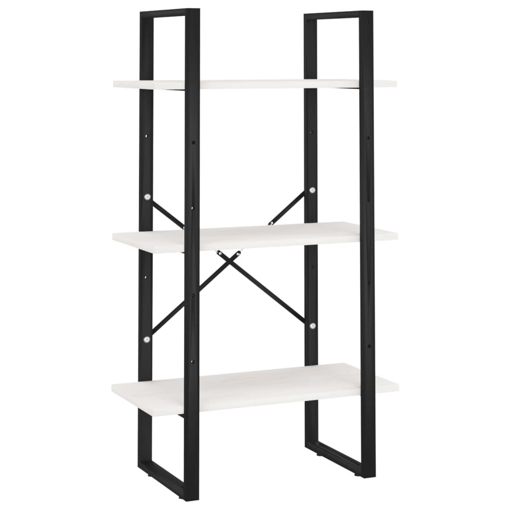 vidaXL Półka do przechowywania biała 60x30x105 cm lite Zdjęcie produktu 
