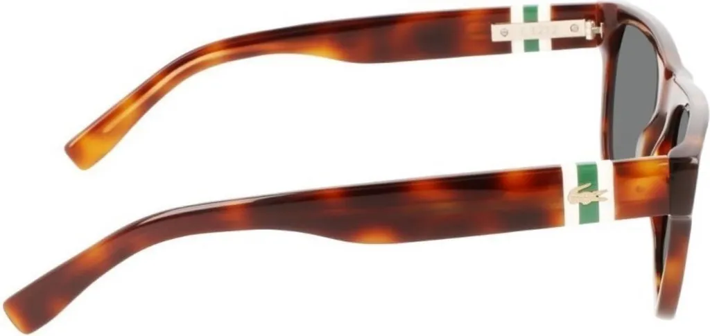 Lunettes Lacoste Marchon légères avec branches flexibles bleues mat