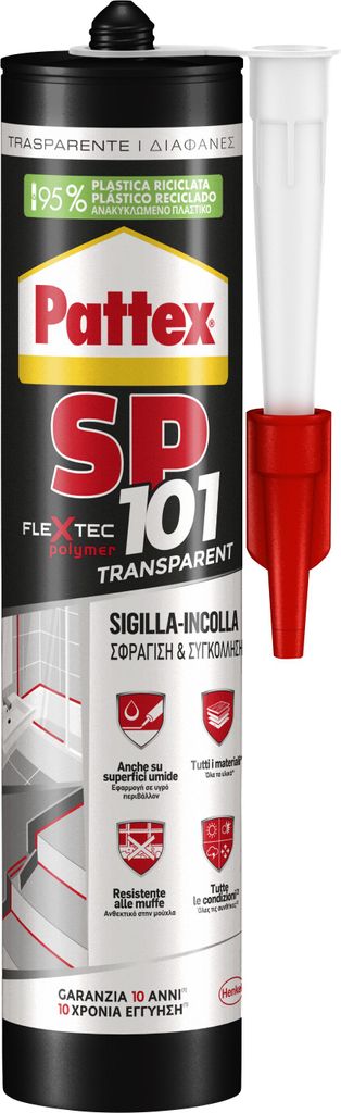 PATTEX SP101 TRANSPARENT 280 ml Obrázok produktu 