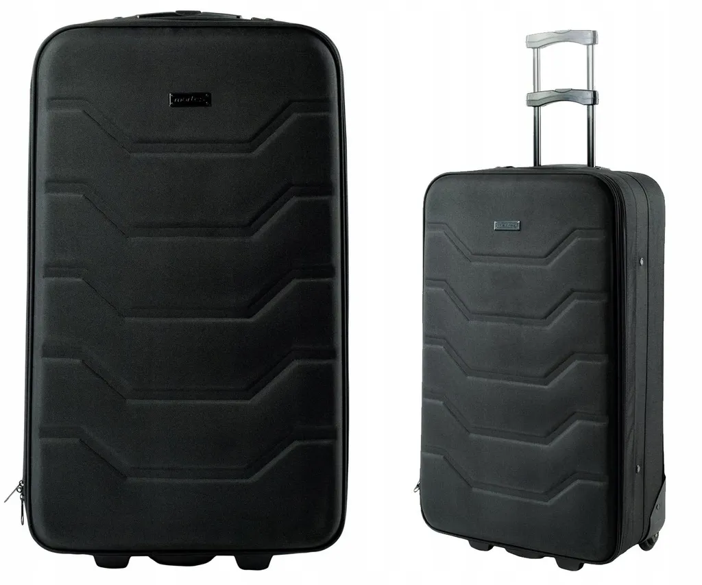 Valise souple 38 litres Farisca avec roulettes multidirectionnelles