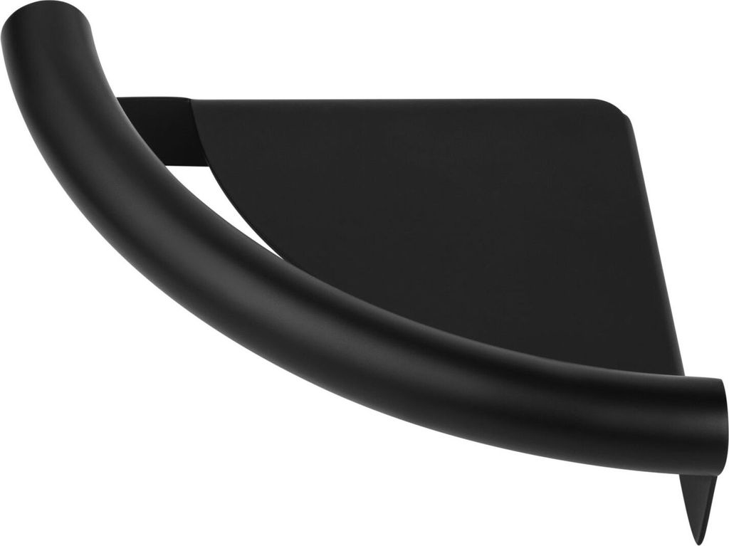 Eckgriff mit Ablagefläche für Dusche VITAL-30 Schwarz matt