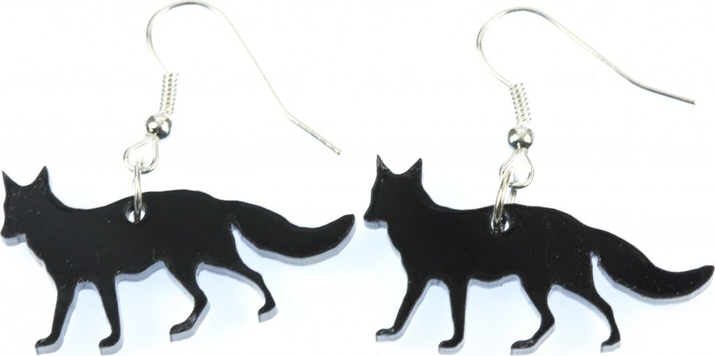 Fuchs Ohrringe Füchse Fuchsohrringe Miniblings Acrylglas Produktbild 