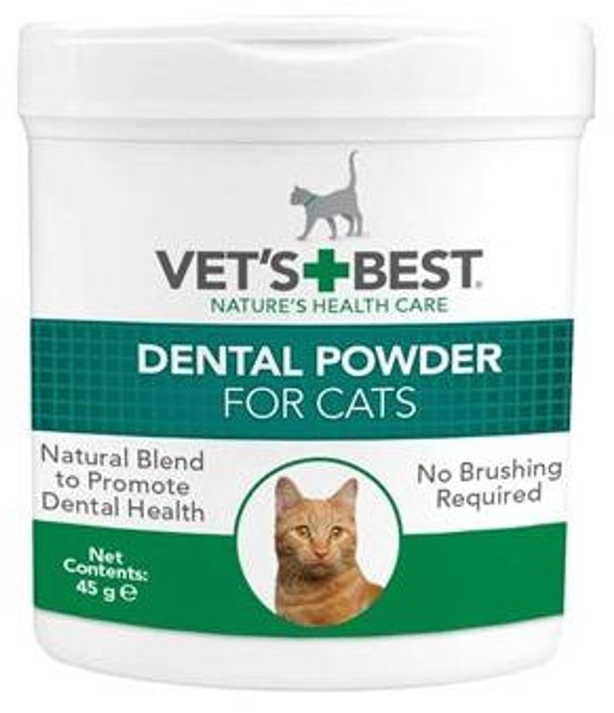 Vets Best Dental Powder Kat - Verzorgingsproducten voor Katten