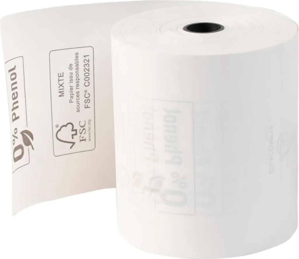 Papier Caisse Thermique 80mm pour Restaurant et Commerce - 10 Rouleaux