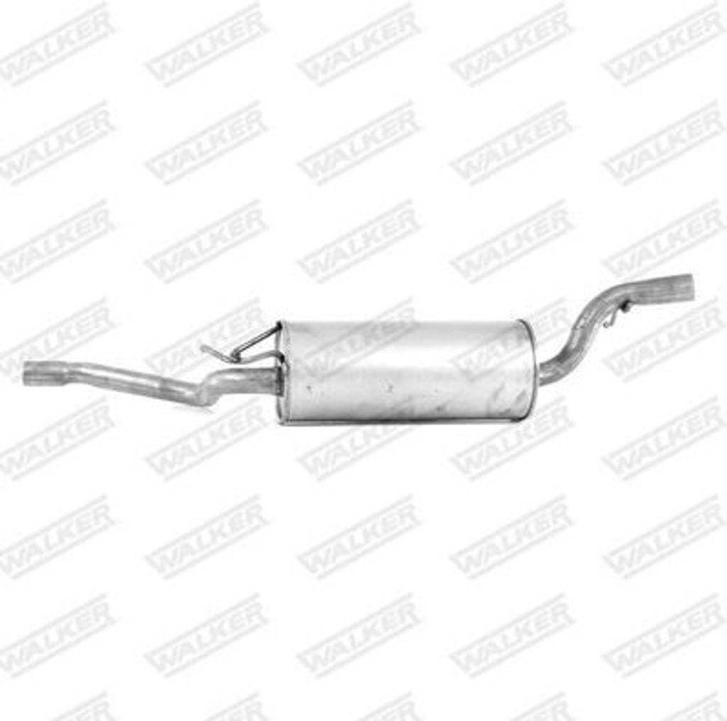 WALKER 23211 Endschalldämpfer für FORD Focus II Schrägheck (DA, HCP, DP) Auspuff