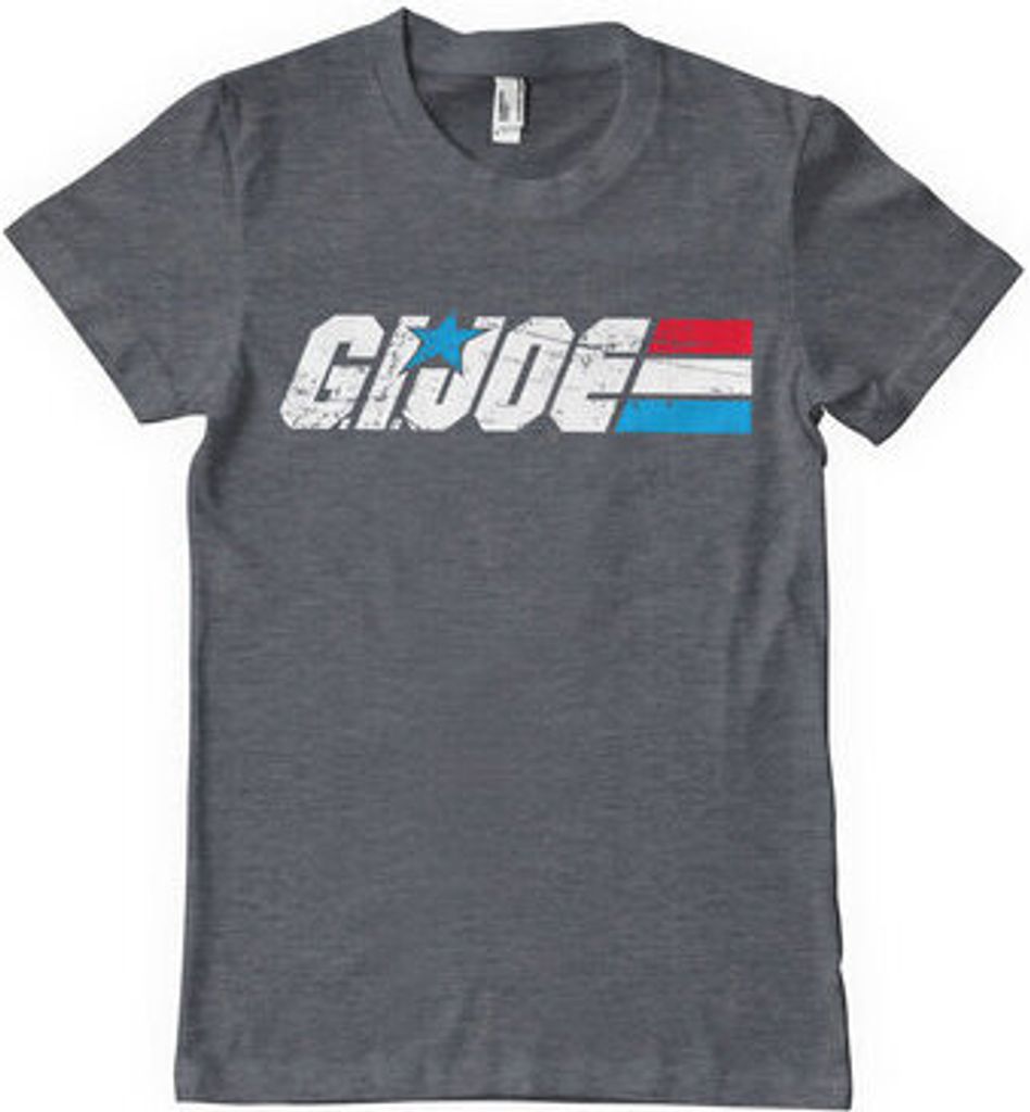 G.I. Joe Washed Logo T-Shirt - Large - DarkHeather