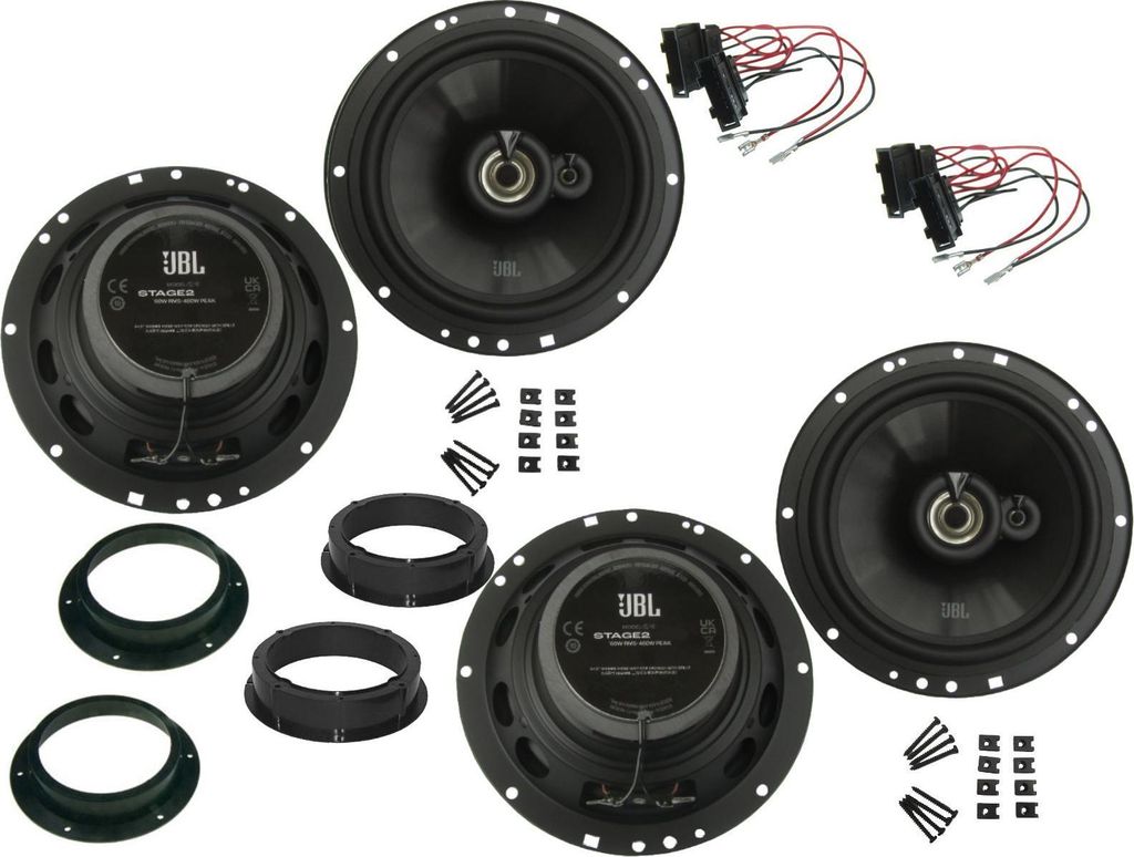 JBL 3 Wege Lautsprecher Set für VW Passat B7 B8 Baujahr 10-20 Tür vorne hinten 960 Watt