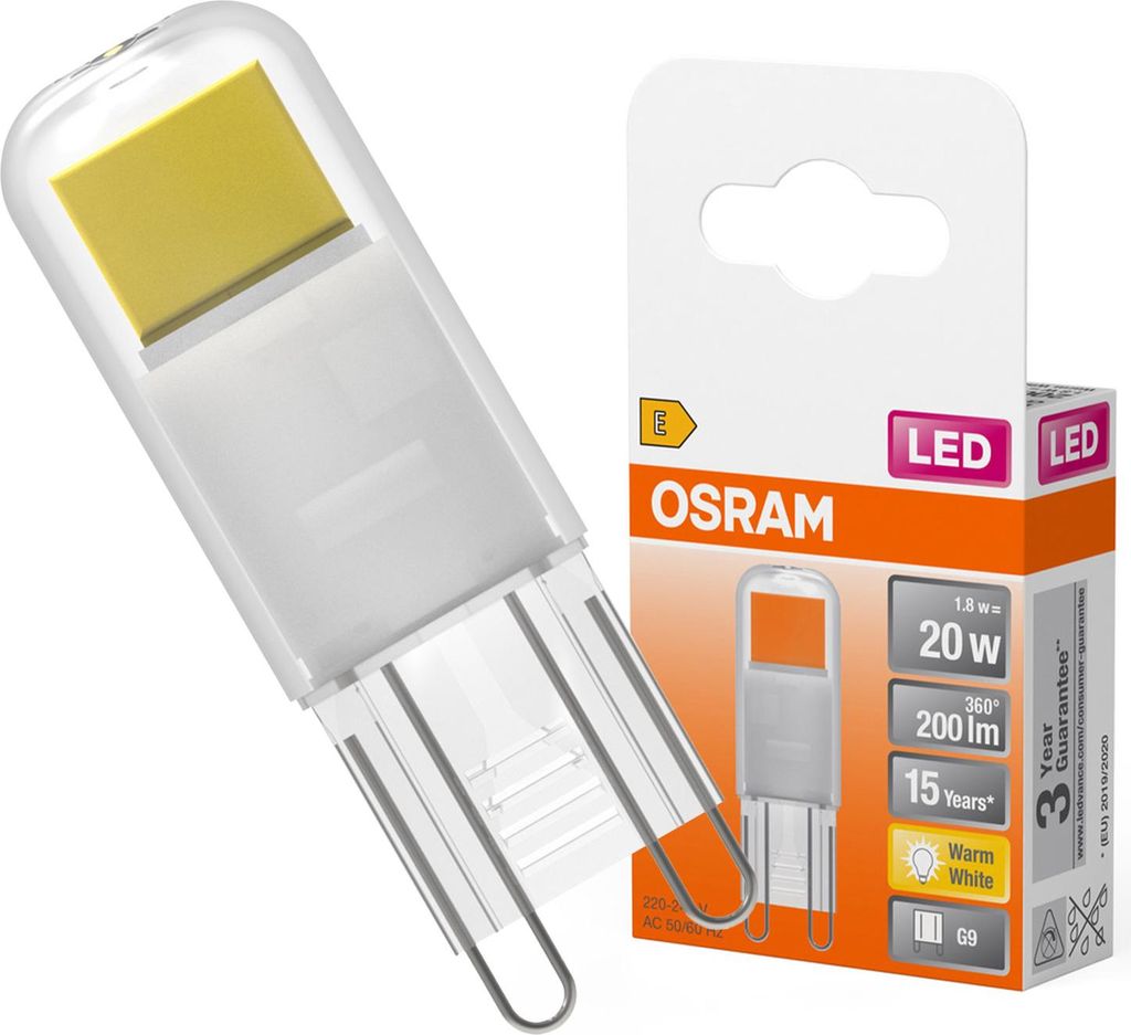LED PIN Retrofit 20 1,8W 827 (Warmton-extra) G9 Obrázok produktu 